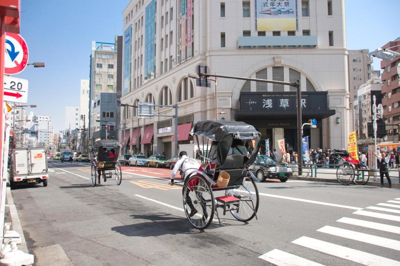 Ikidane Residential Hotel Asakusabashi Präfektur Tokio Exterior foto